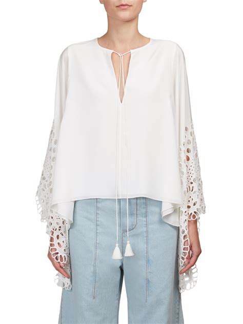 chloe tops blouses